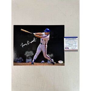 Lenny Dykstra signed autographed New York Mets 8x10 Photo PSA